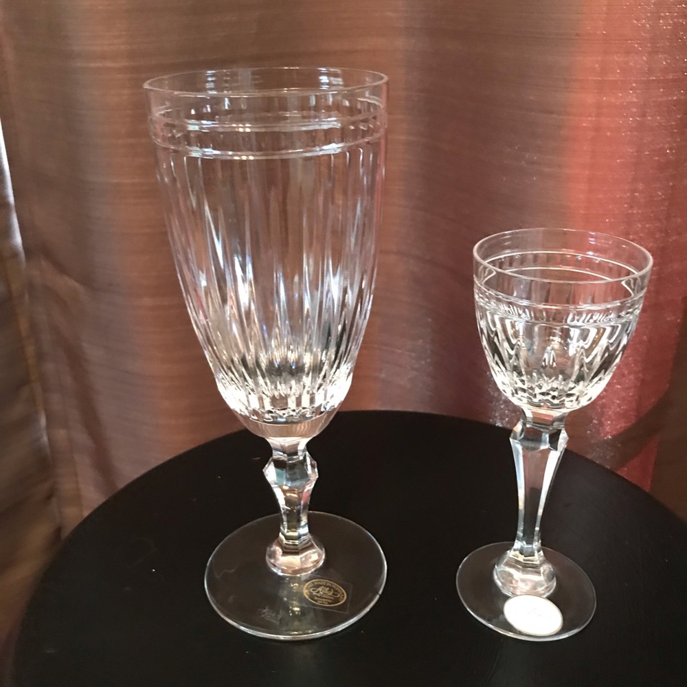 Hungarian crystal glasses